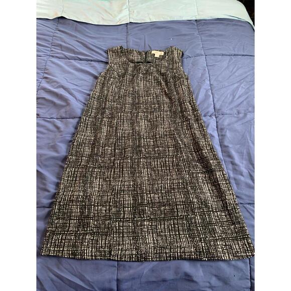 Cold Water Creek Knee-Length Dress Black and White - Picture 2 of 8